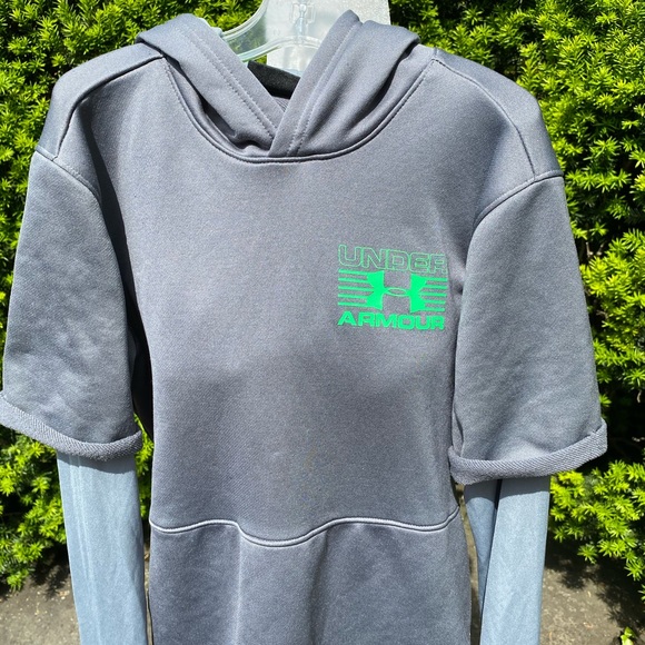 UNDER ARMOUR**Boys Hoodie**Large Age 14 - Picture 2 of 7